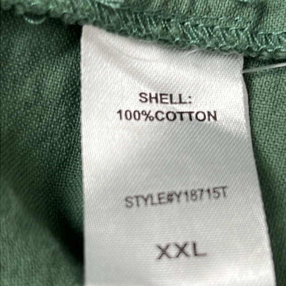 Pomander Place Tuckernuck Women’s Green Polly Shift Dress w/Pockets Size XXL - Picture 5 of 7